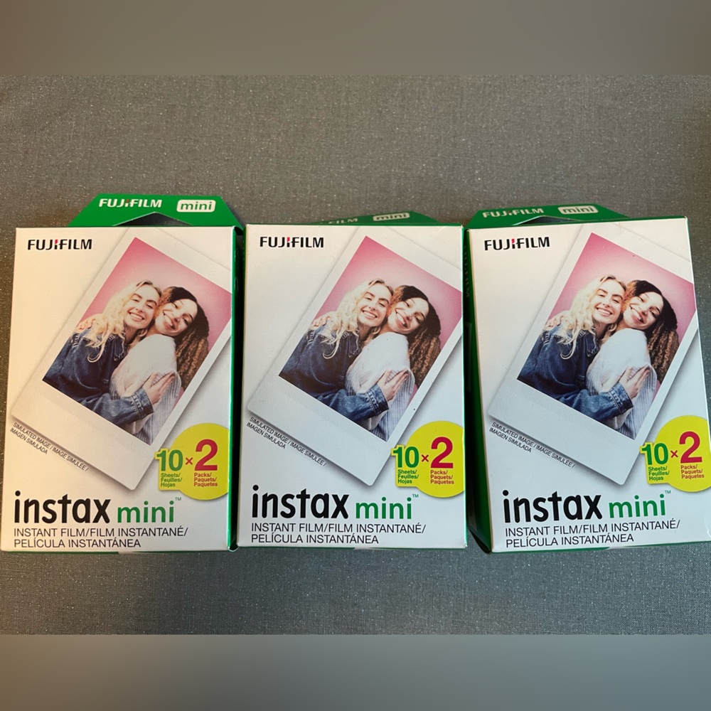 Fujifilm Instax Mini Film Twin Pack (60 photos)